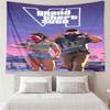 Game Grand Theft Auto Tapestry for Bedroom Aesthetic Classroom Tapestries Wall Hanging for Living Room Dorm Office,Ideal Creative Gift