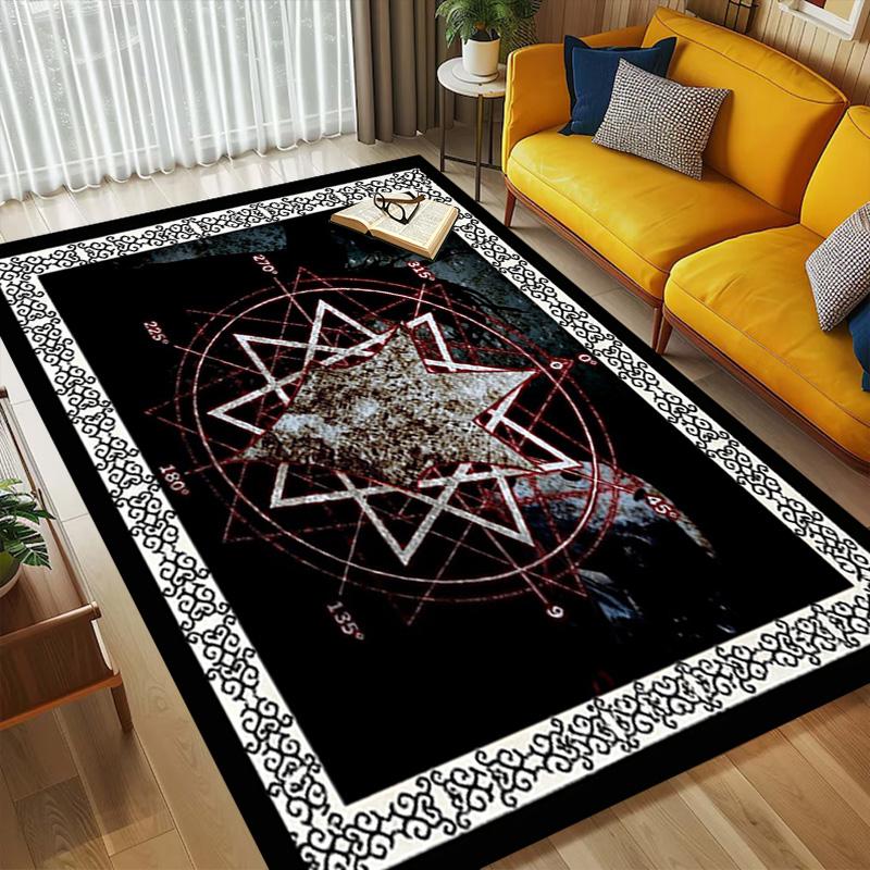 Star Symbol Living Room Nonslip Area Rug Soft Carpet For Bedroom Game Playroom Sofa Office Home Decor Doormat Christmas Gift C926916