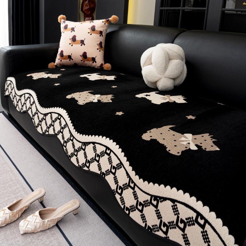 2025 new sofa cushion, universal in all seasons, non-slip and anti-cat scratch sofa cushion, light luxury, high-end sofa cushion, simple sense