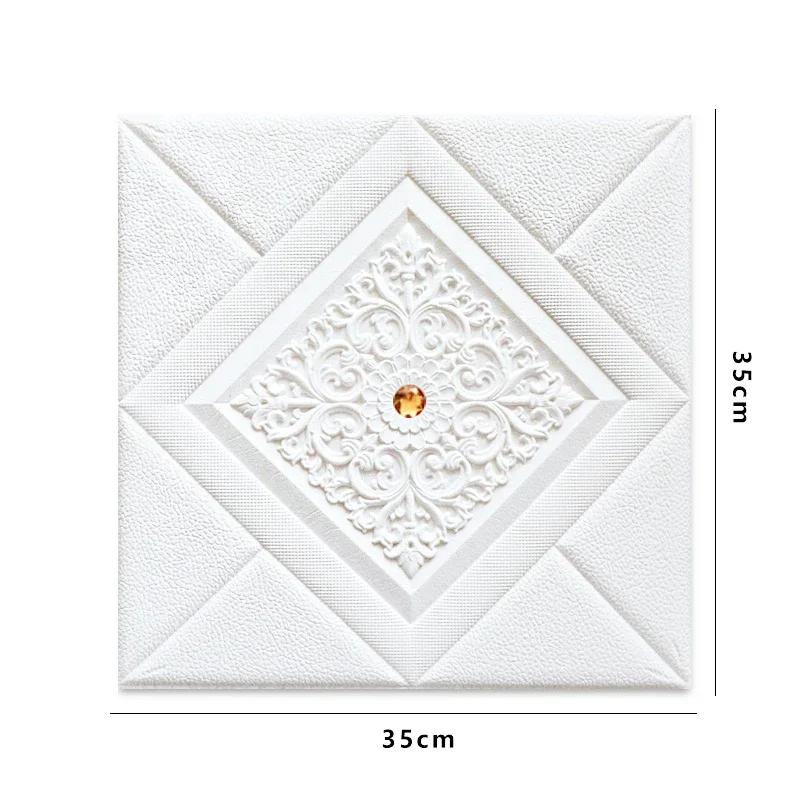 

20 шт. Наклейка на стену 3D обои Самоклеящаяся отслаивающаяся пенопанель для спальни, гостиной, детской комнаты, домашнего декора 20 pieces