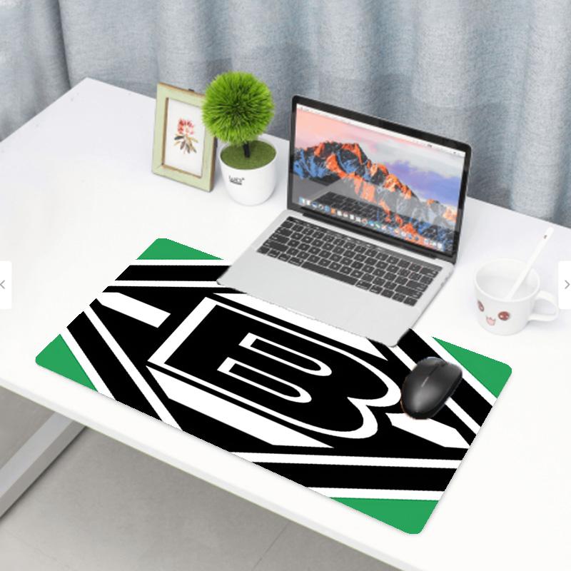 Borussia Mönchengladbach Print Mauspads, Anti-Rutsch Schreibtisch-Tastaturmatte, für PC Laptop Gaming Arbeiten Tägliche Nutzung, Cooles Festival Überraschungsgeschenk