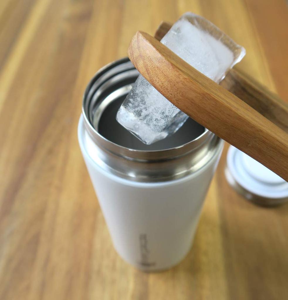 Moz Sweden Stainless Steel Mug Bottle 350 Smoke Blue