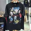 90s Spice Girls European Print Girls Power Black T-shirt Short Sleeve S-5XL