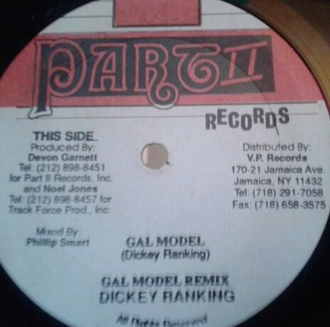 

12inch Record ADMIRAL FOXX DICKY RANKING Thats What Love Is All About Gal NONE Part II Records US Reggae Ska Dub Used