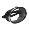 Free Diving Goggles HD Tempered Glass PVC Oval Shape Anti Fog Single Lens Scuba Goggles for