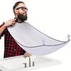 One Piece Men Beard Bib, Non-Stick Beard Catching Cloth, Reusable Shaving Apron For Men Grooming, Trimming And Hair Cutting, Fit All Sizes