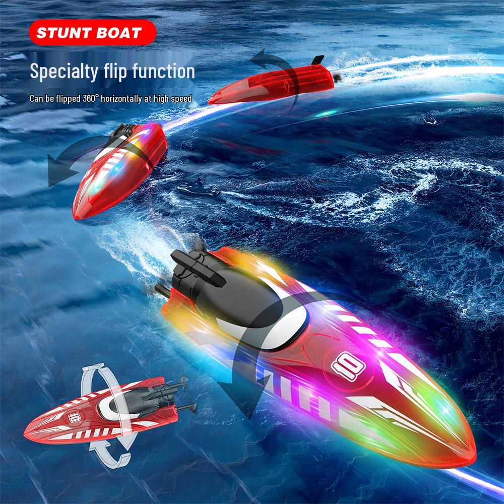 Smart RC Speedboat for Kids - Outdoor Educational Toy