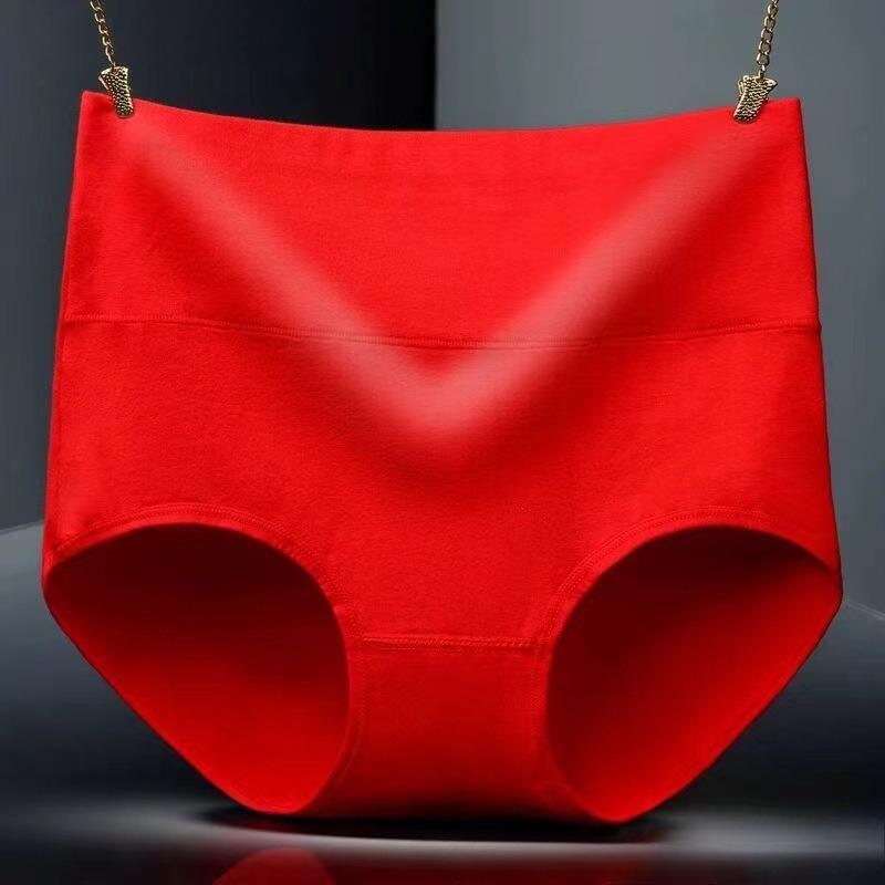 1Pc/Lot High Waist Underwear Cotton Panties Women Body Slim Abdominal Underwear Plus Size Girls Briefs Female Lingerie Shaper