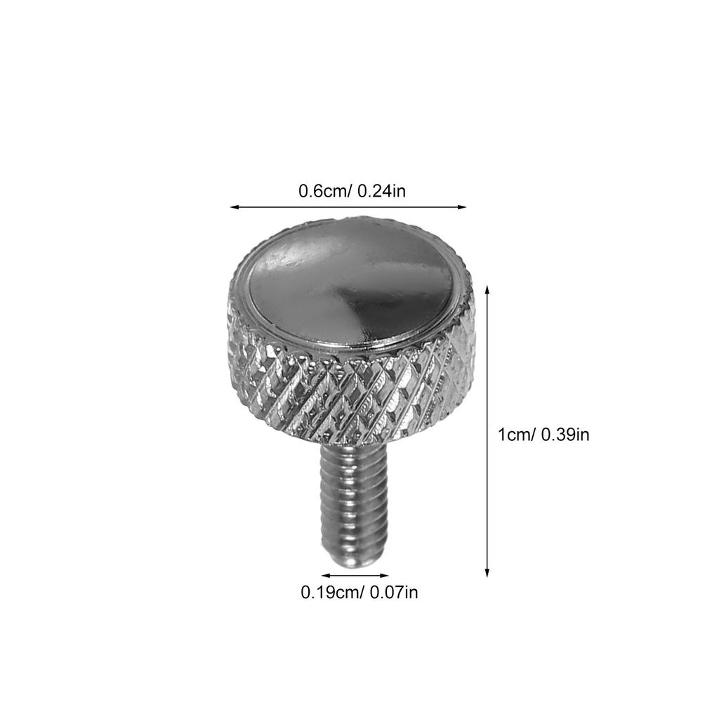 10pcs Precision Locking Screws For Vernier Calipers High Strength And Easy Installation Fixing Screws M2*6mm Thumb Screws