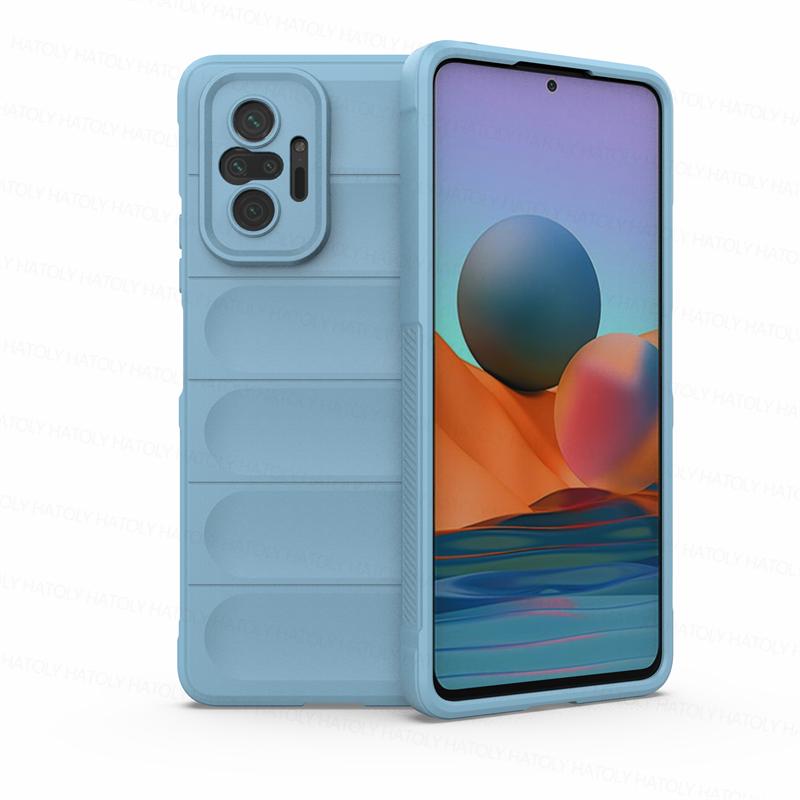 For Xiaomi Redmi Note 10 Pro Case Skin-Friendy Shockproof Silicone Soft TPU Phone Back Cover For Xiaomi Redmi Note 10S 10 Pro 4G