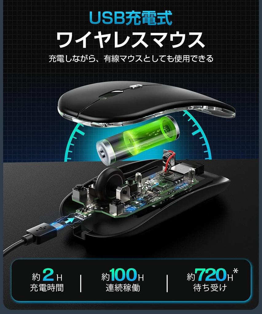 Wireless Switchable 4 Scroll Easy Compatible with and Mac High-Precision, High-Sensitivity Mouse, Quiet, DPI, Energy-Saving, Bluetooth, Compact,