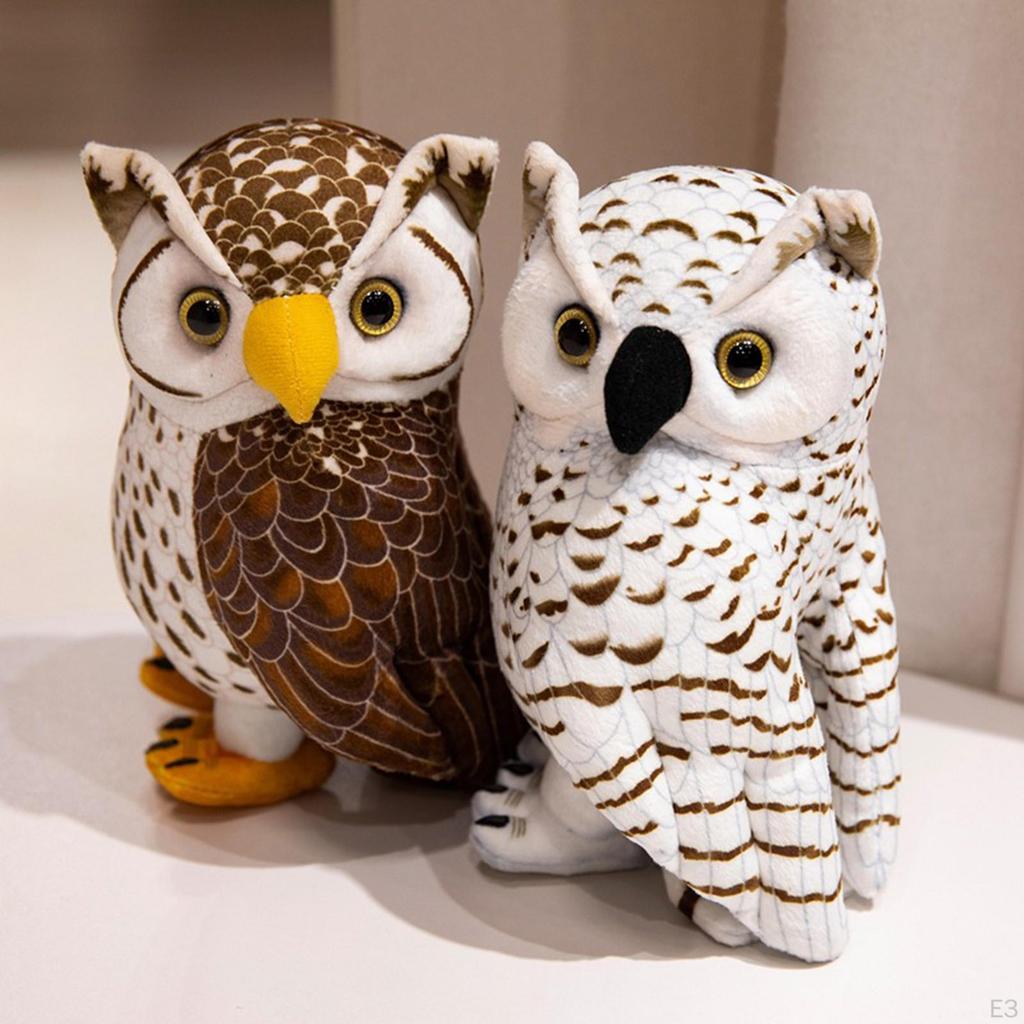 Owl Toy Doll Ornament Boys Girls Birthday Gift for Sofa Festival Living Room