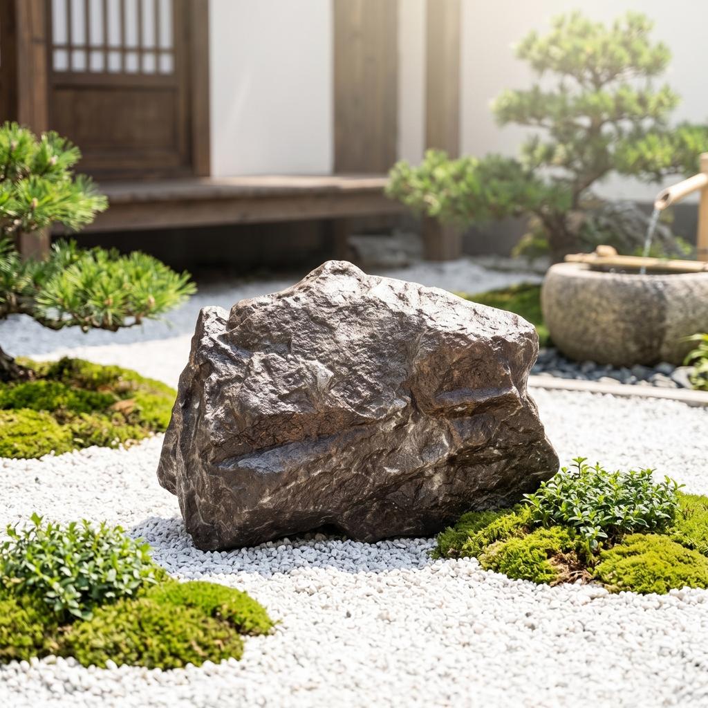 Faux Rock Textured Fake Rock Faux Stone Lightweight Fake Stone Natural for Gardeners, Courtyard, Rockery