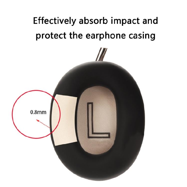 Ear Pad Silicone Cover Dustproof Perfectly Fitting Ear Cushion Sleeve for Dedicated Headphone Enhances Comfort Wear
