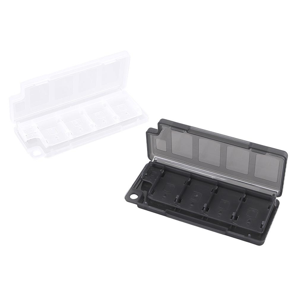 Case 11.2x4.7x1.3cm Game Cards Storage Case Cartridge Holder Shell TF Cards Storage Game Cards Box