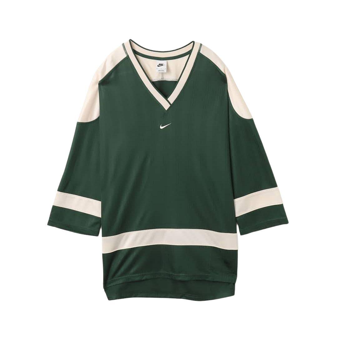 

Nike As W Nsw Jersey Loose V-Neck Cinched Long Sleeve T-Shirt Women tops IF0320-323 L