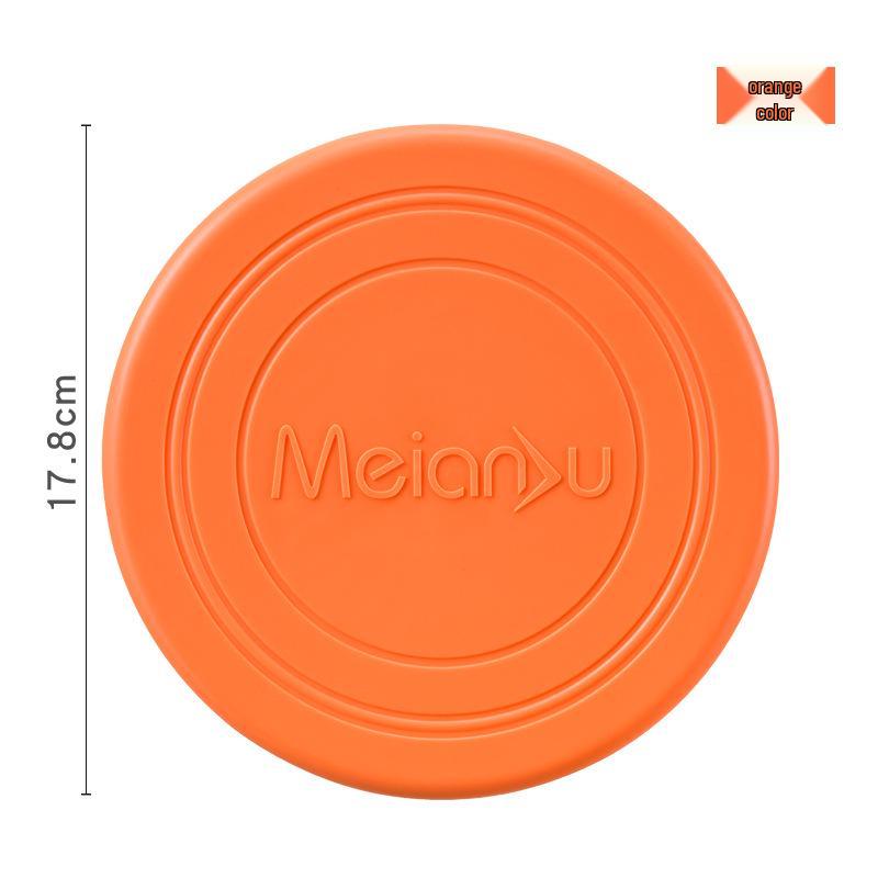 Meianju Floating Soft Frisbee for Dogs - Interactive, Water-Resistant Training Toy