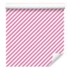 Powder Pink and White Stripes Wallpaper, Subtle Detail 50x1000