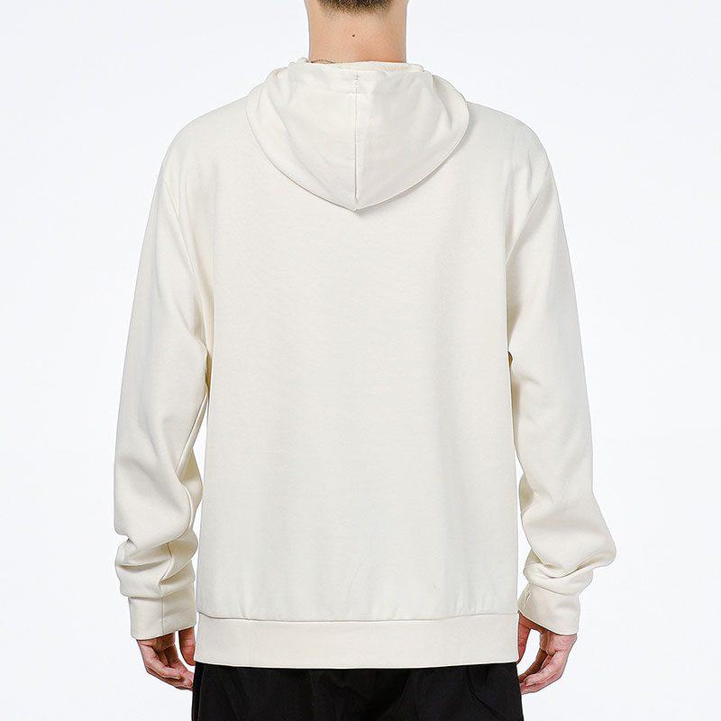 PUMA Sweatshirts Men's Ecru Hooded Moderate Regular 846535-73