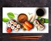 GLASS PLATE CUTTING BOARD 52x30 SPICES