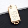 TPU Car Key Case Cover for Mazda Demio 2 3 5 6 M3 M5 M6 CX-5 CX7 CX9 RX8 MX5 MPV 3 Buttons Keyless Entry Fob Holder Protector