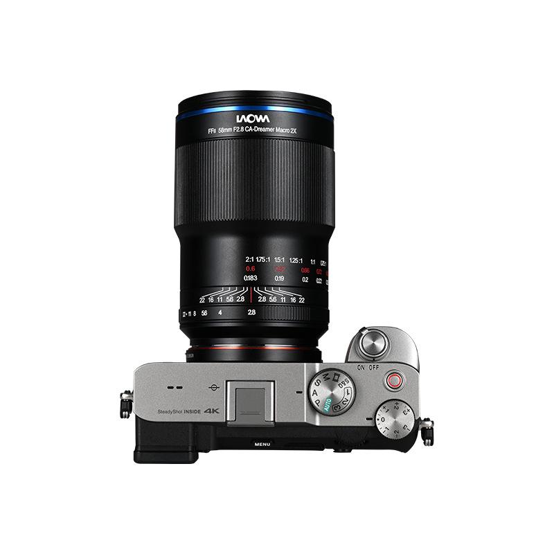 Laowa 58mm F2.8 Full-Frame 2x Macro Lens for RF, Z, E, and L Mounts