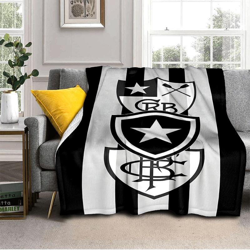 Botafogo Football Club Printed Throws Blanket Soft Flannel Blankets for Couch Bed Gifts for Men Women Picnic blanket Christmas gifts