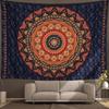 Bohemian Retro Hanging Fabric Mandala Background Fabric Bedside Bedroom Tapestry Decoration Tapestry Living Room Tapestry