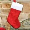 Red&white Personalized Gift Bag 42cm Christmas Stocking for 2pcs/set Decoration
