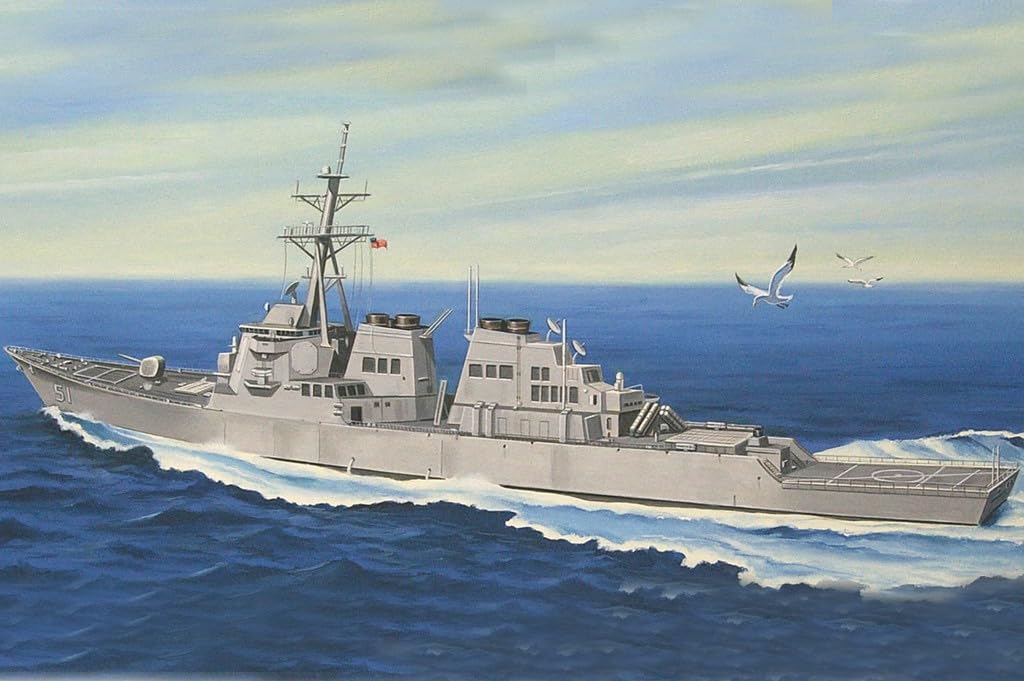 Hobby Boss 1/700 Scale Ship Series US Navy Destroyer Arleigh Burke DDG-51 Plastic Model