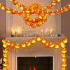 3M Mexican Marigold Artificial Flowers Day Of The Dead Diy Home Outdoor Decor Halloween Diwali Party 1.5M Garland String Lights