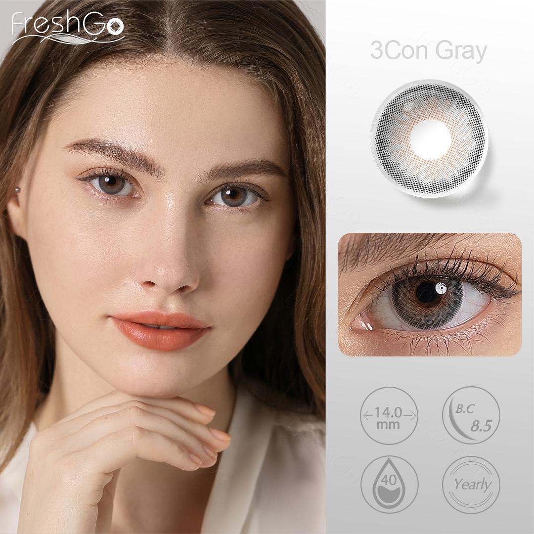 

Цветные линзы для глаз черный белый голубой красный диаметр 14,5 мм 1 пара + контейнер для линз