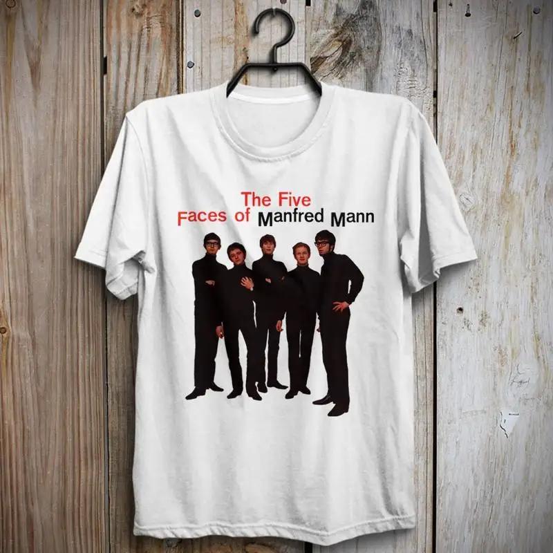 The Five Faces Of Manfred Mann Rock R&B Smokestack Lightning Muddy Waters T shirt