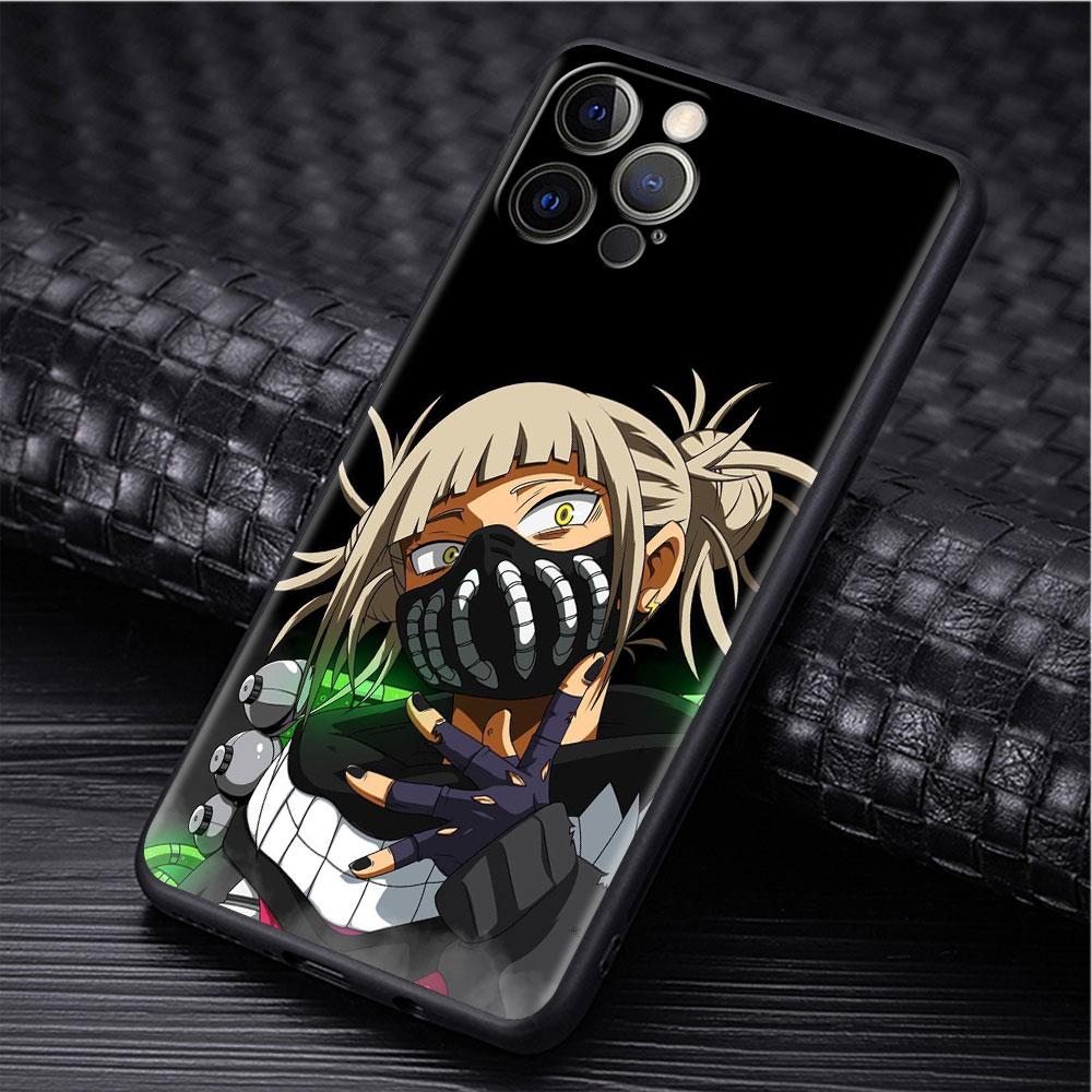 My Hero Academia Hülle für Apple iPhone 14 Pro Max 13 11 12 Mini SE 7 8 Plus X XS 6 6S Silikonhülle Handyhülle Weiches TPU Funda