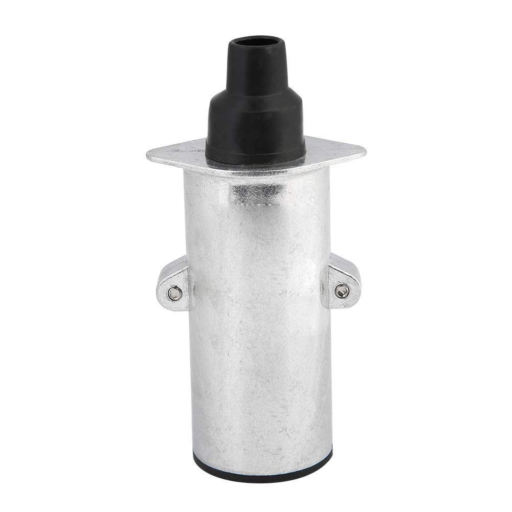 KIMISS European Type 7 Pin Trailer Plug, N Type 7 Pin Round 7 Pole
