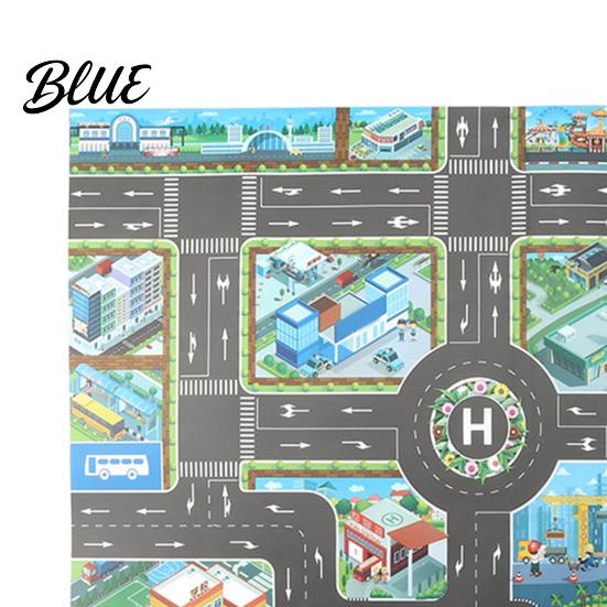 Game Pad Comfortable Play Place Mat Traffic Toy Playing Waterproof Educational Parking Baby Pattern Accessories