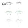 Piquet de Support de Plante Résistant aux Intempéries Parapluie Vintage Treillis de Jardin, Support Métallique pour Plantes Grimpantes, Forme Treillis Facile à Installer pour Plantes Grimpantes Roses Clématites,