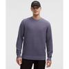 Textured Knit Crewneck Sweater Grape Mist