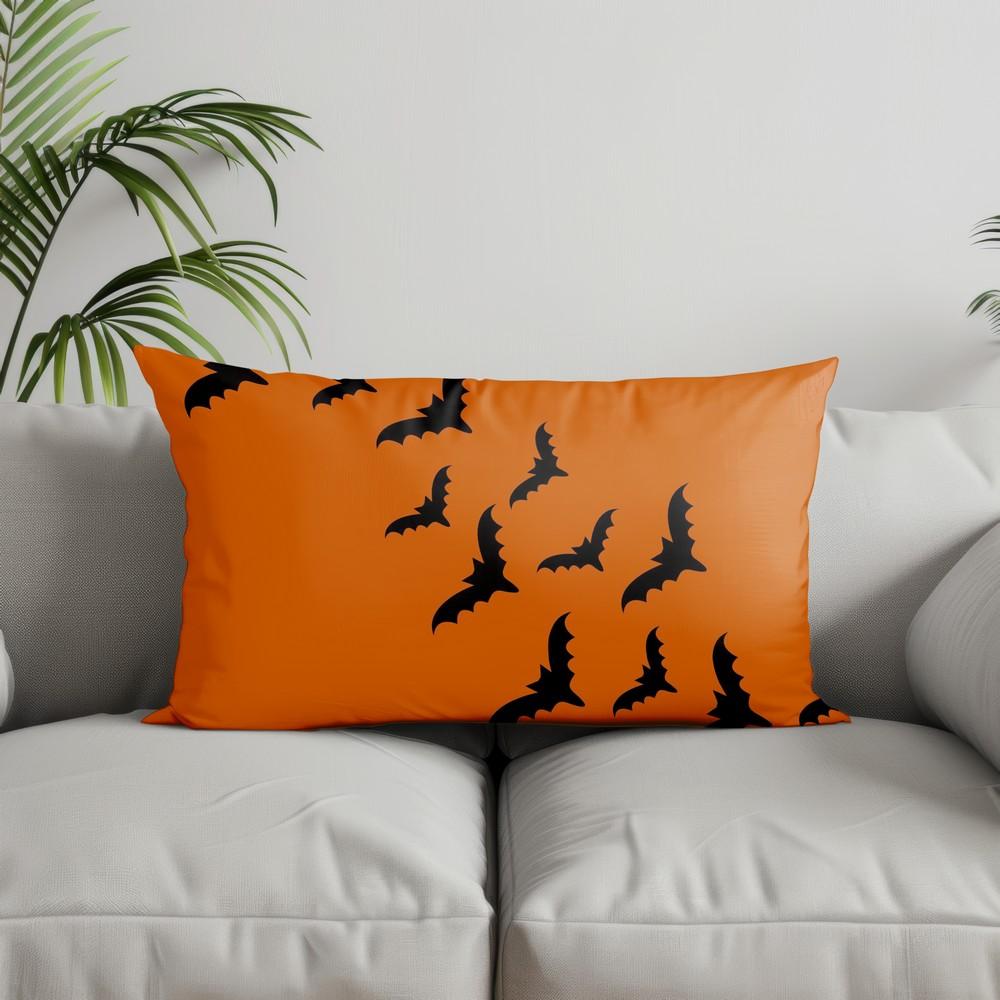 Home Decor Halloween-themed Printable Pillow Covers Suitable For Sofa Bedroom Car Pillow Cover Cushion Rectangular Back Cushion