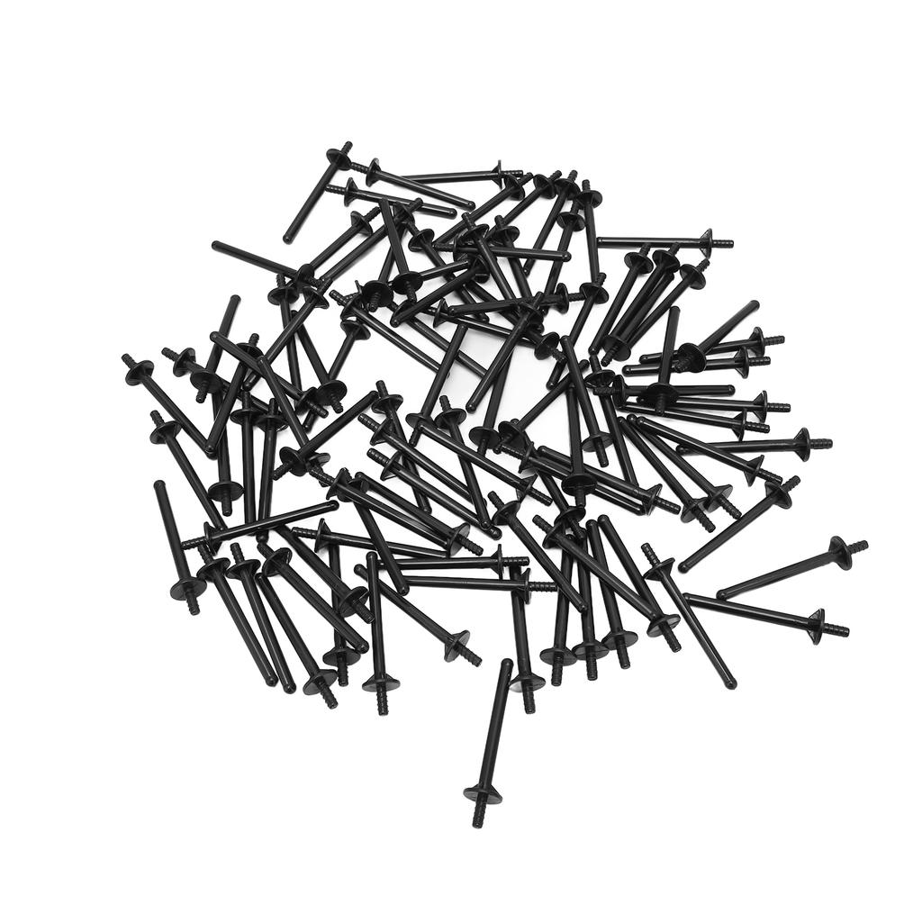 100 Stück Nasenwachsstäbchen Applikator Professionelle PP Nasenwachsstreifen zur Entfernung von Nasenhaaren Reinigung