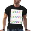 Psychedelictrophoresis Blanco TShirt Basic Solid Color Short Sleeve TShirt