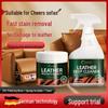 Genuine Leather Care Kit: Jacket Refurbisher, Sofa Cleaner, Stain Remover & Polishing Agent