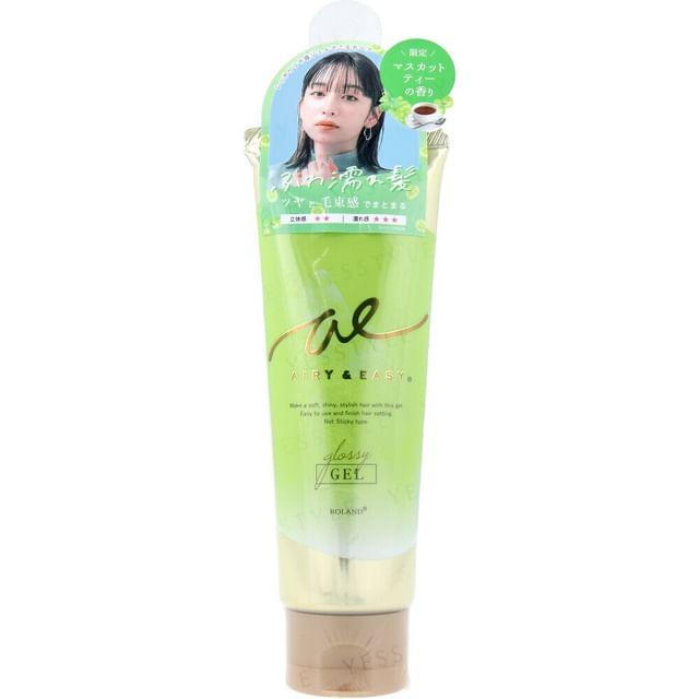 

Cosmetex Roland - Airy & Easy Glossy Hair Gel Muscat Tea Edition 100g