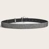 Elegant Rhinestones Studded Women Waist Belt Wide Band For Evening Parties And Casual Outings With Unique Buckles Design