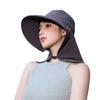 Summer tea picking hat women's outdoor protective cap gas eye shawl neck hat sun protection sun hat face cover sun hat new