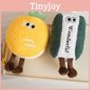Plush Coffee Cup Toy Cartoon Pineapple Bun Doll Room Decoration Gift Holiday