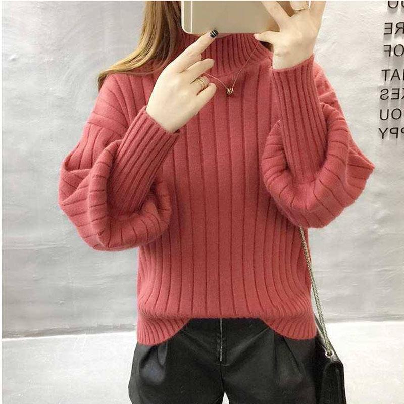 Fashion Thick Warm Turtleneck Sweater 