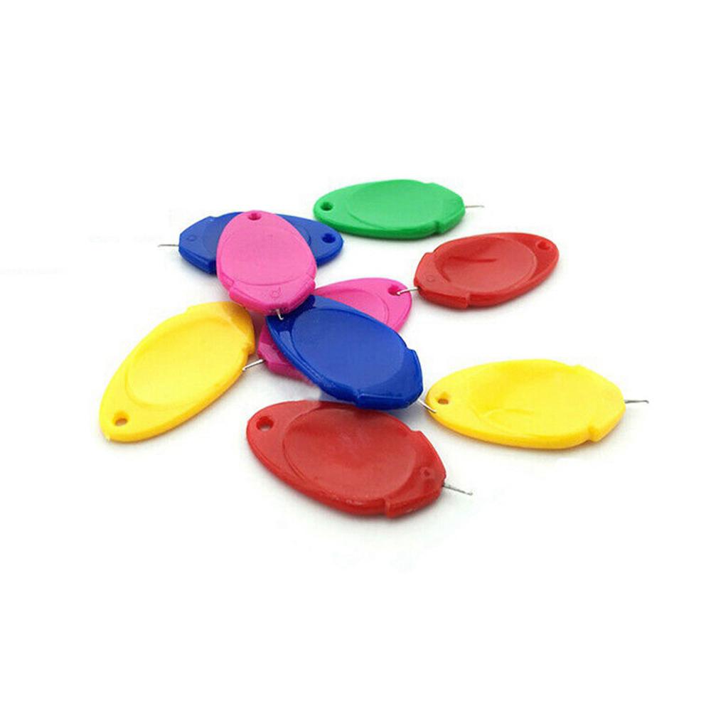 

Sewing Hand Sewing Needle Assists Plastic Threader Tool Needle Threader Sewing Tools Wire Loop 10 Pcs-Style A