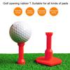 Golf Rubber Tees Golf Opening Shape Rubber Tees Driving Range Golf Tees Holder for Indoor Outdoor Backyard Home Durable