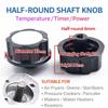 Air Fryer Timer Switch Knob KL50-G3 Air Fryer Accessories New D Type Timer  Replacement Part